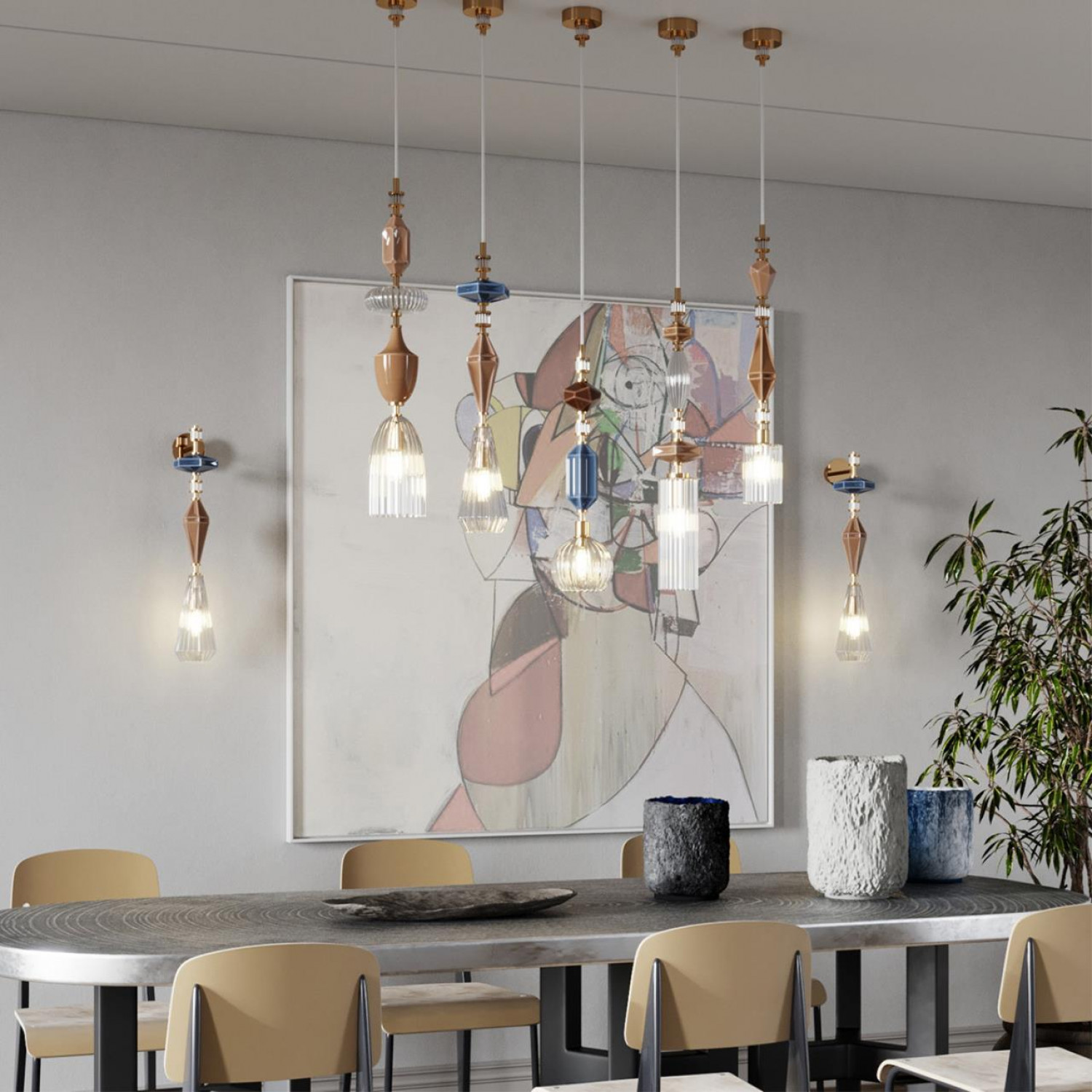 Подвес Odeon Light 5414/1B TERRA