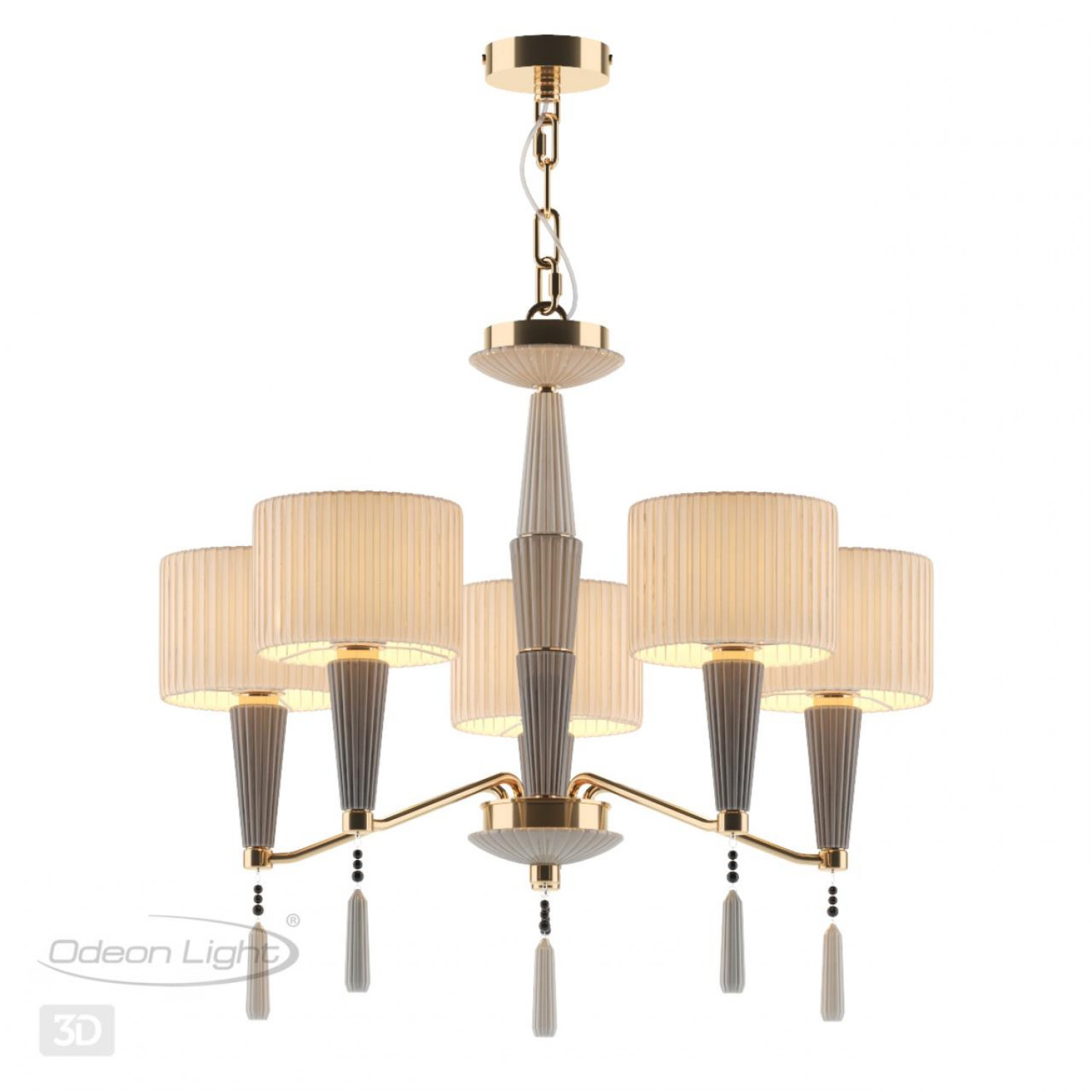 Люстра Odeon Light 5403/5 Latte
