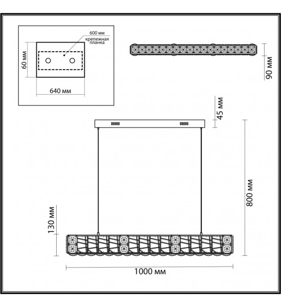 Люстра Odeon Light 5071/40L VERSION