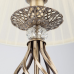 Настольная лампа с абажуром 01002/1 античная бронза