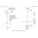 Светильник подвесной Crystal Lux NICOLE SP18W LED