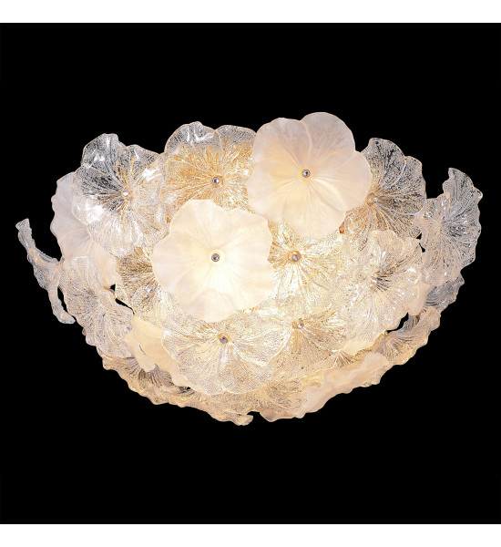 Светильник потолочный Crystal Lux MAGNOLIA PL12 GOLD