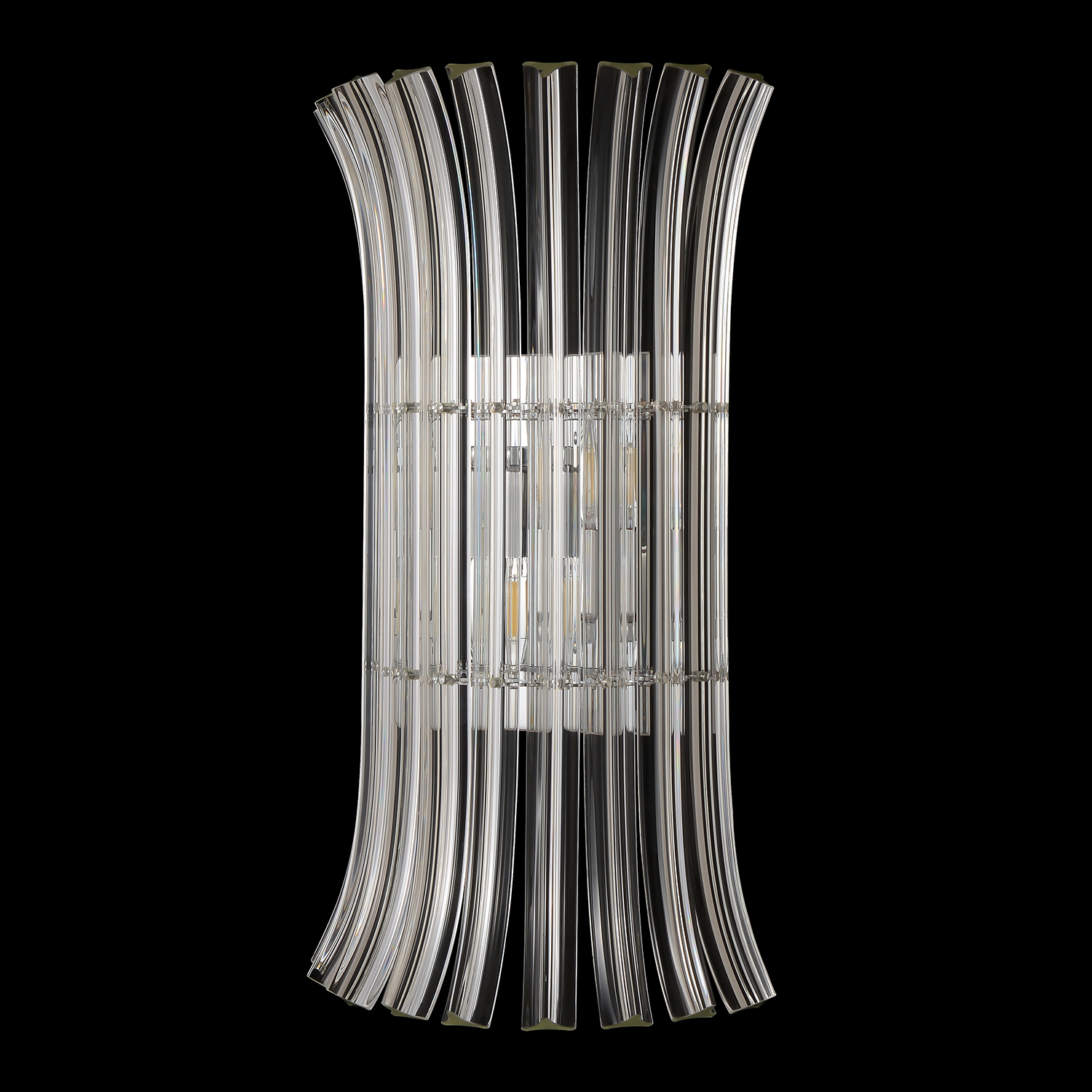 Бра Crystal Lux CASCADA AP2 CHROME