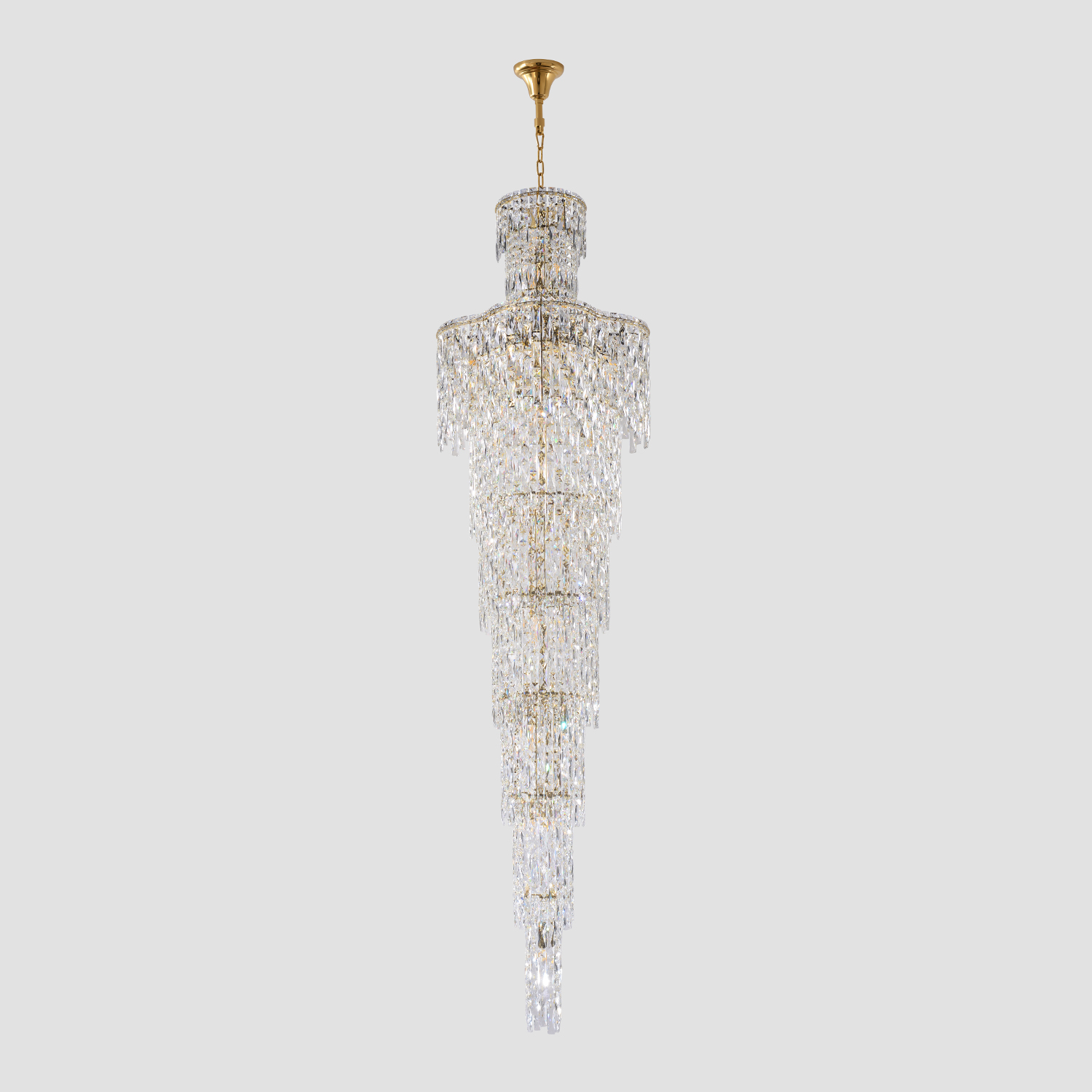 Люстра Crystal Lux ABRIL SP28 GOLD