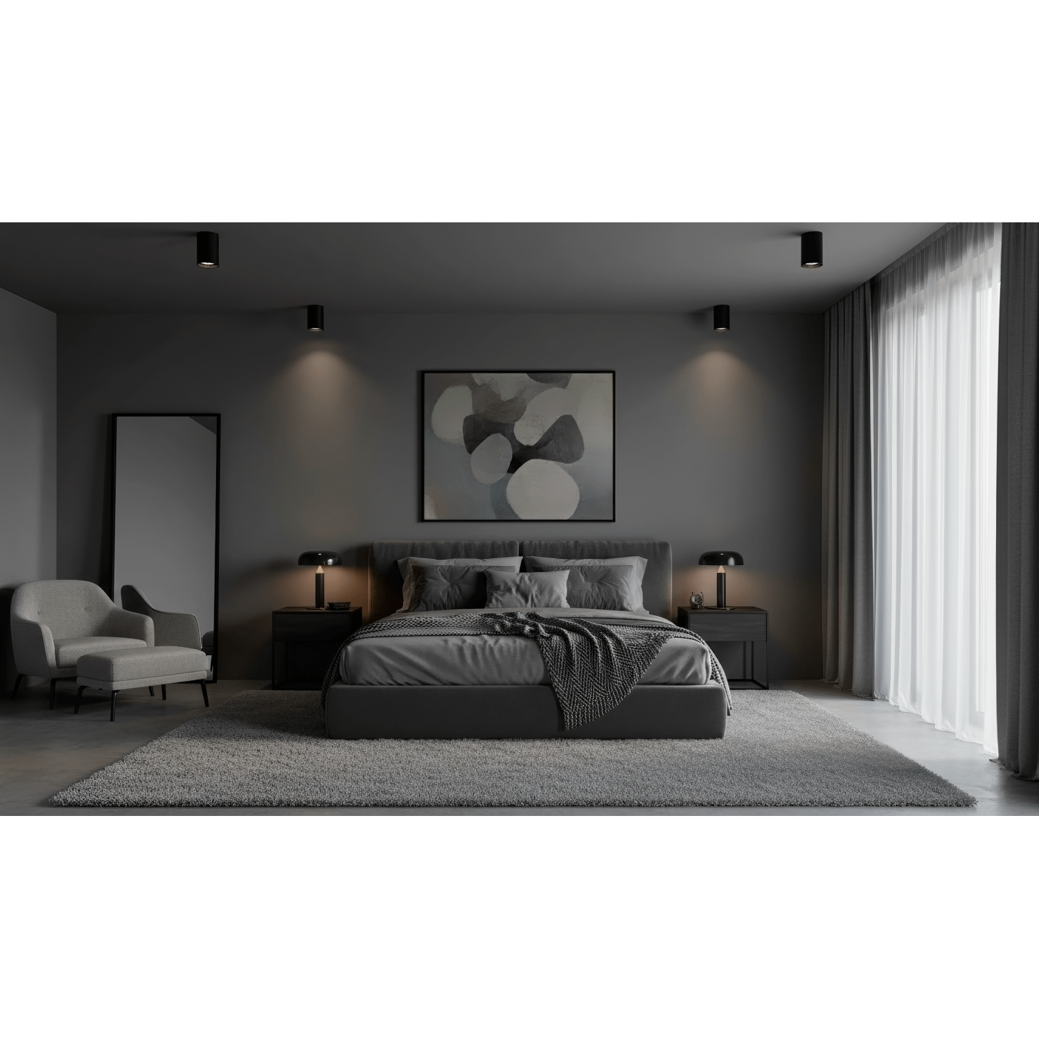Светильник потолочный Crystal Lux CLT 084C BL