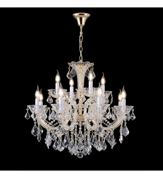 Люстра Crystal Lux CRISTELLE SP8+4 GOLD