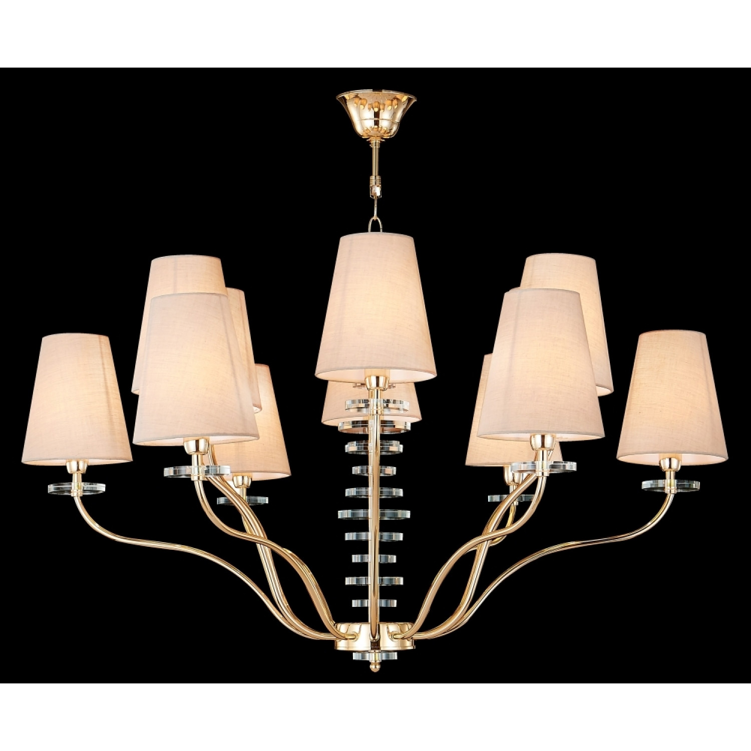 Люстра Crystal Lux ARMANDO SP6+6 GOLD