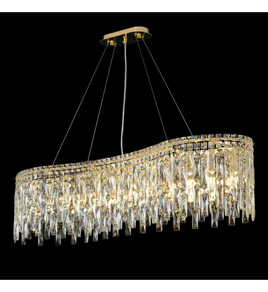 Люстра Crystal Lux ABRIL SP12 L1200 GOLD Люстра Crystal Lux ABRIL SP12 L1200 GOLD