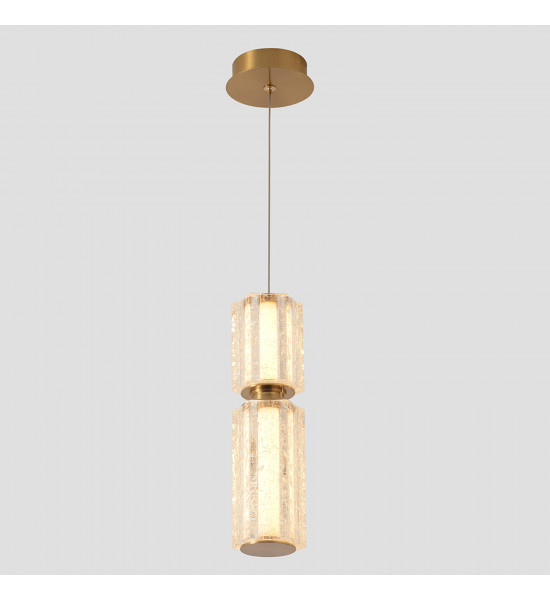 Светильник подвесной Crystal Lux ANTIQUE SP23W LED BRASS