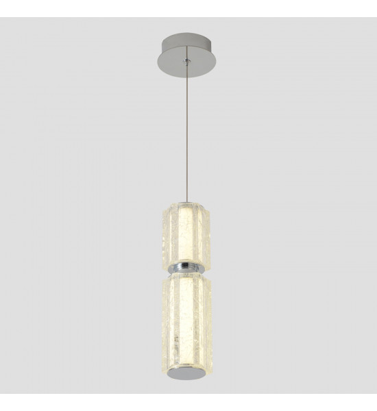 Светильник подвесной Crystal Lux ANTIQUE SP23W LED CHROME
