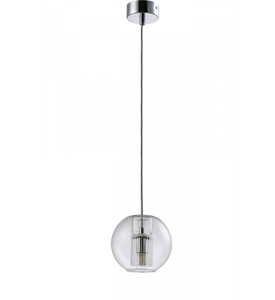 Светильник подвесной Crystal Lux BELEZA SP1 B CHROME Светильник подвесной Crystal Lux BELEZA SP1 B CHROME