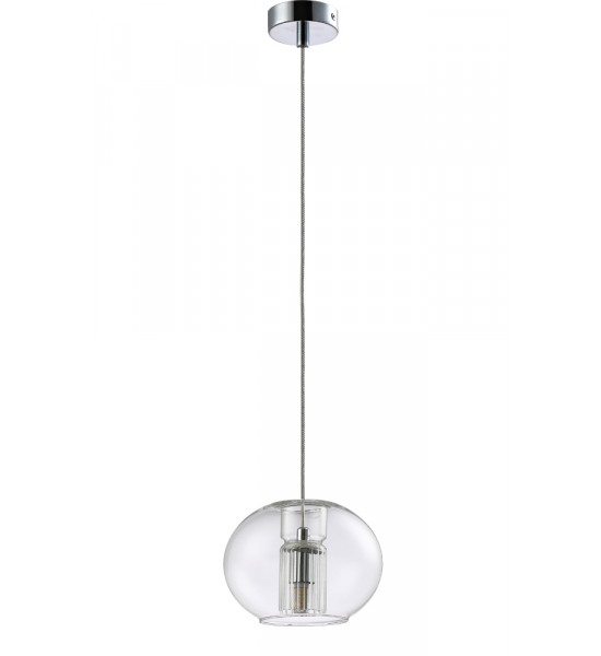 Светильник подвесной Crystal Lux BELEZA SP1 E CHROME