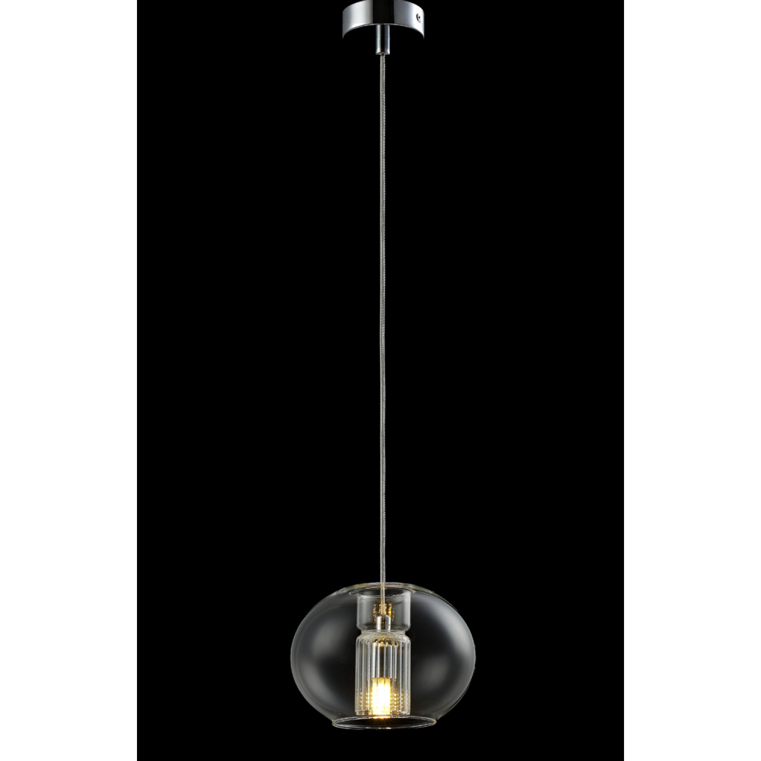 Светильник подвесной Crystal Lux BELEZA SP1 E CHROME