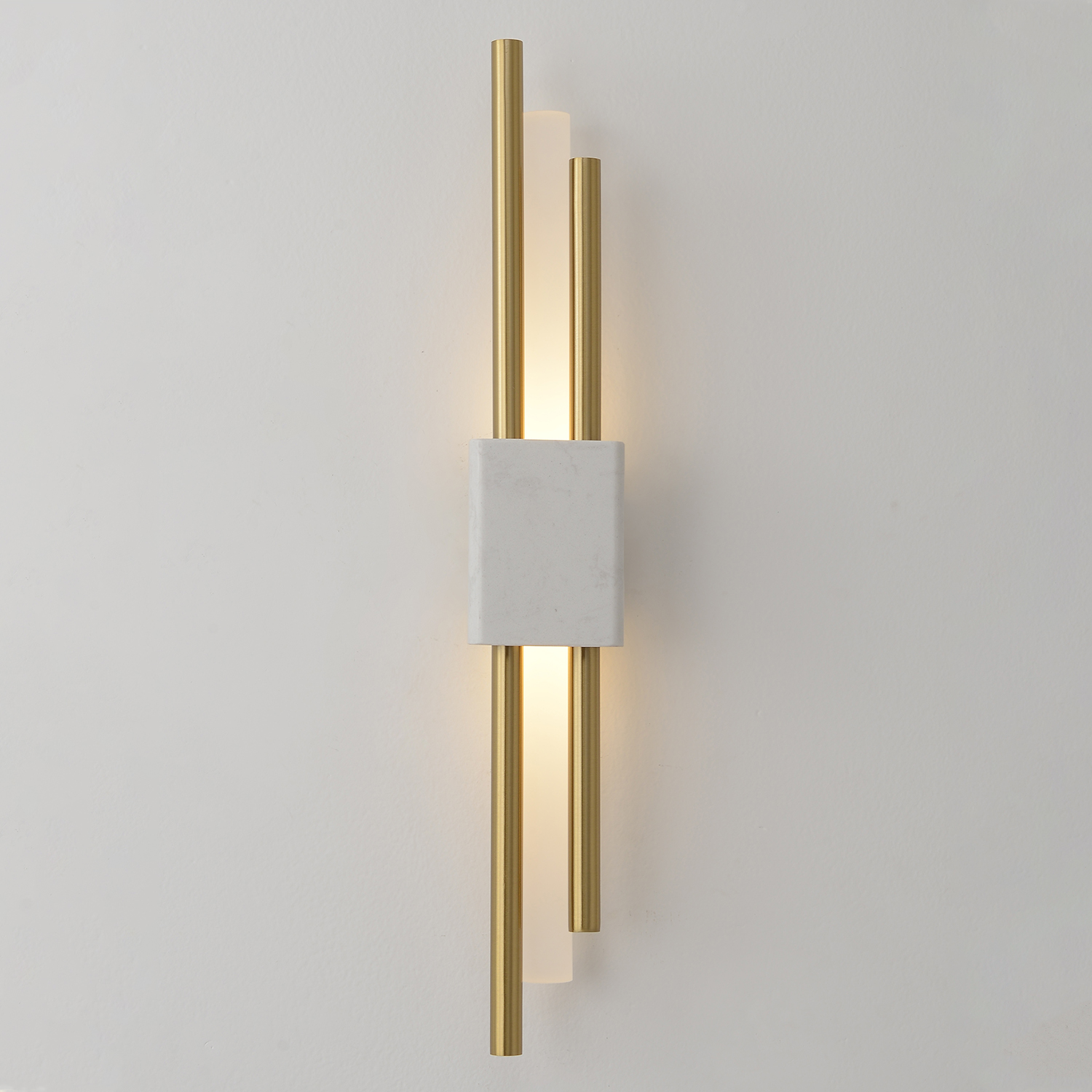 Бра Crystal Lux CARTA AP6W LED WHITE/BRASS