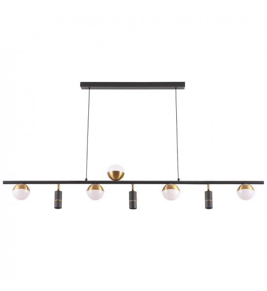 Светильник подвесной Crystal Lux CLT 047C8 L1400 BL-GO