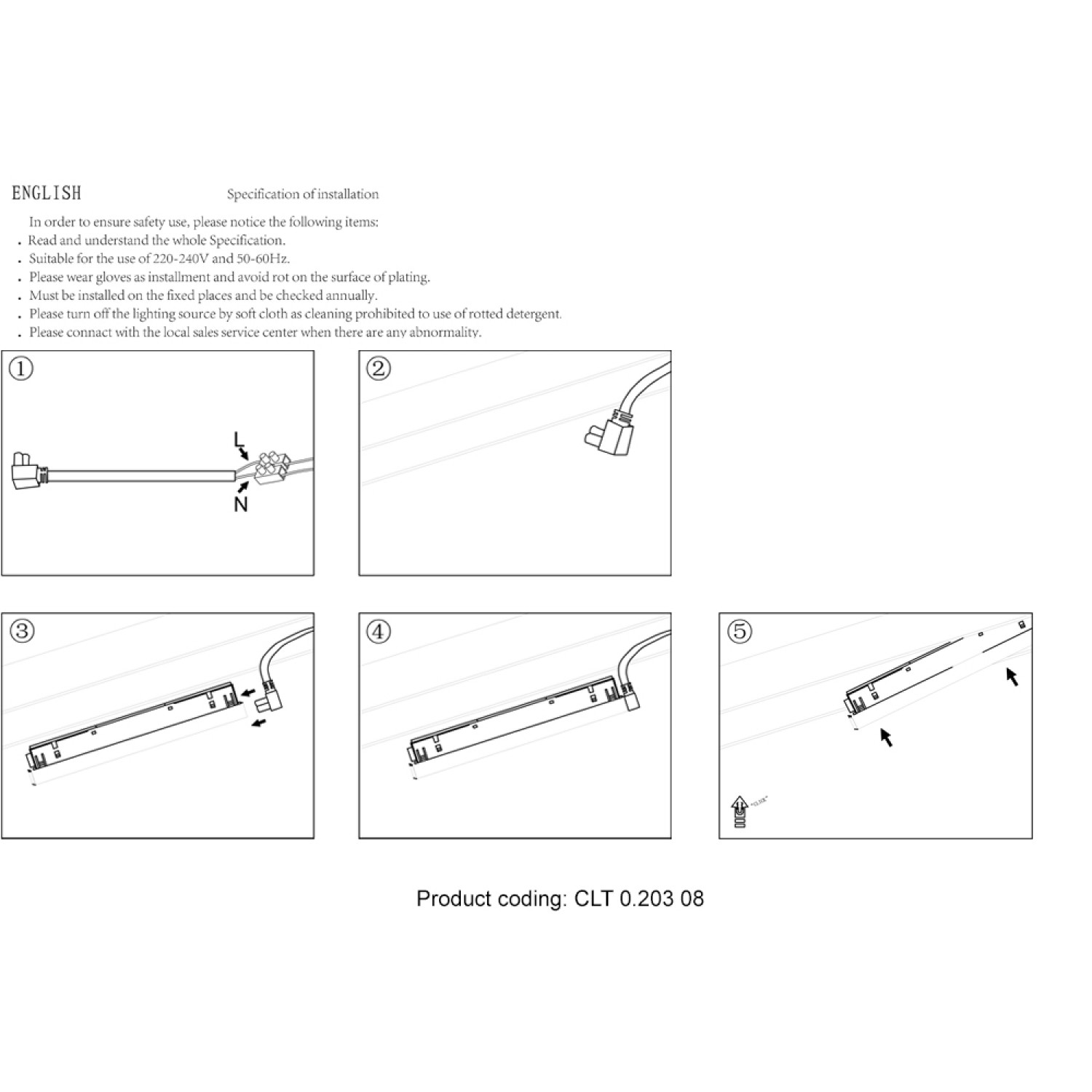 CLT 0.203 08 BL Crystal Lux