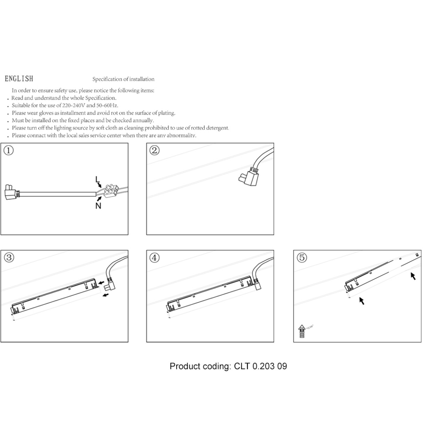 CLT 0.203 09 BL Crystal Lux