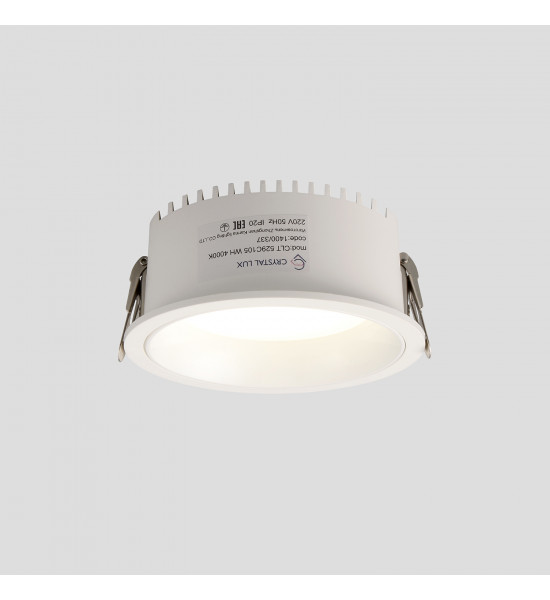 Светильник встраиваемый Crystal Lux CLT 529C105 WH 4000K