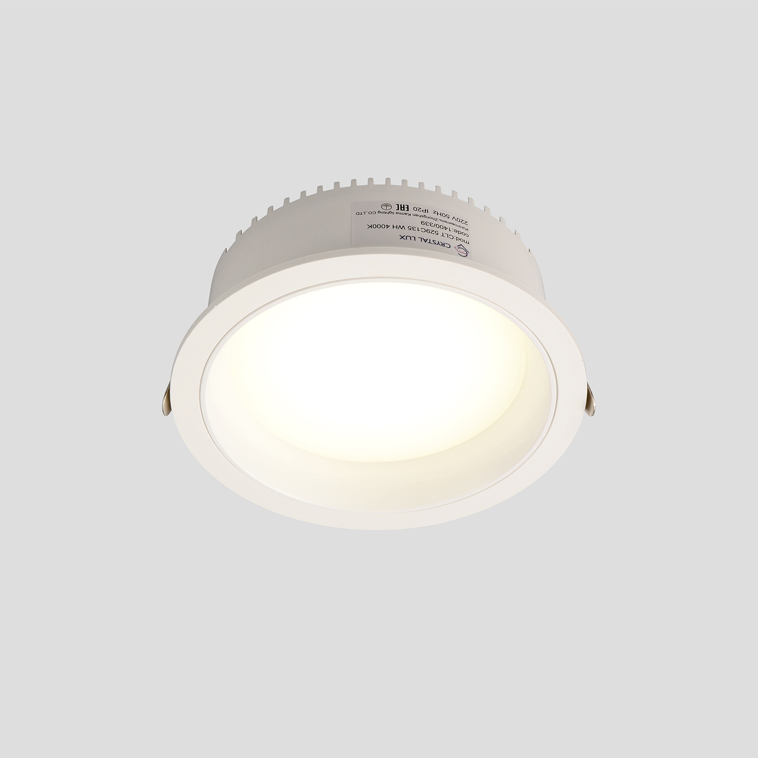 Светильник встраиваемый Crystal Lux CLT 529C135 WH 4000K