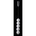 Светильник подвесной Crystal Lux DESI SP5 CHROME/WHITE