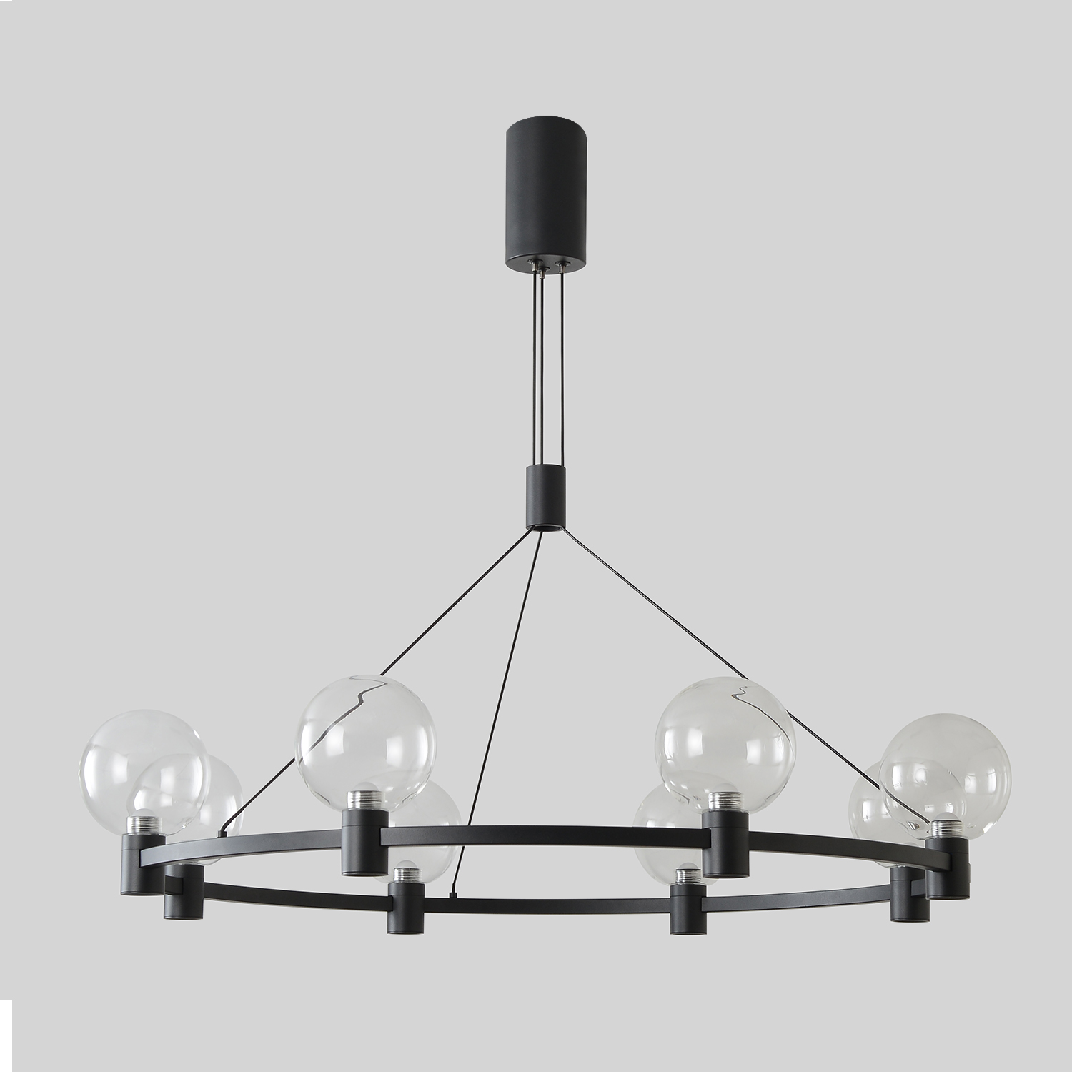 Люстра Crystal Lux DUET SP56W LED BLACK