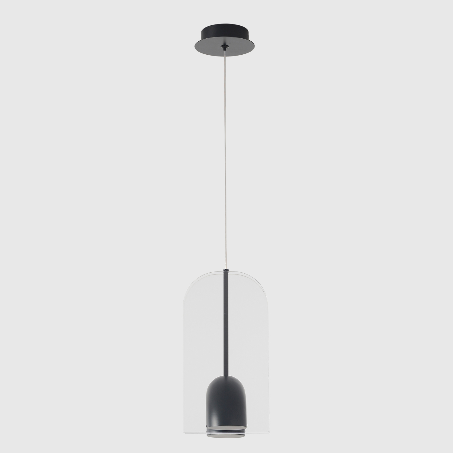 Светильник подвесной Crystal Lux ELEMENT SP12W LED BLACK