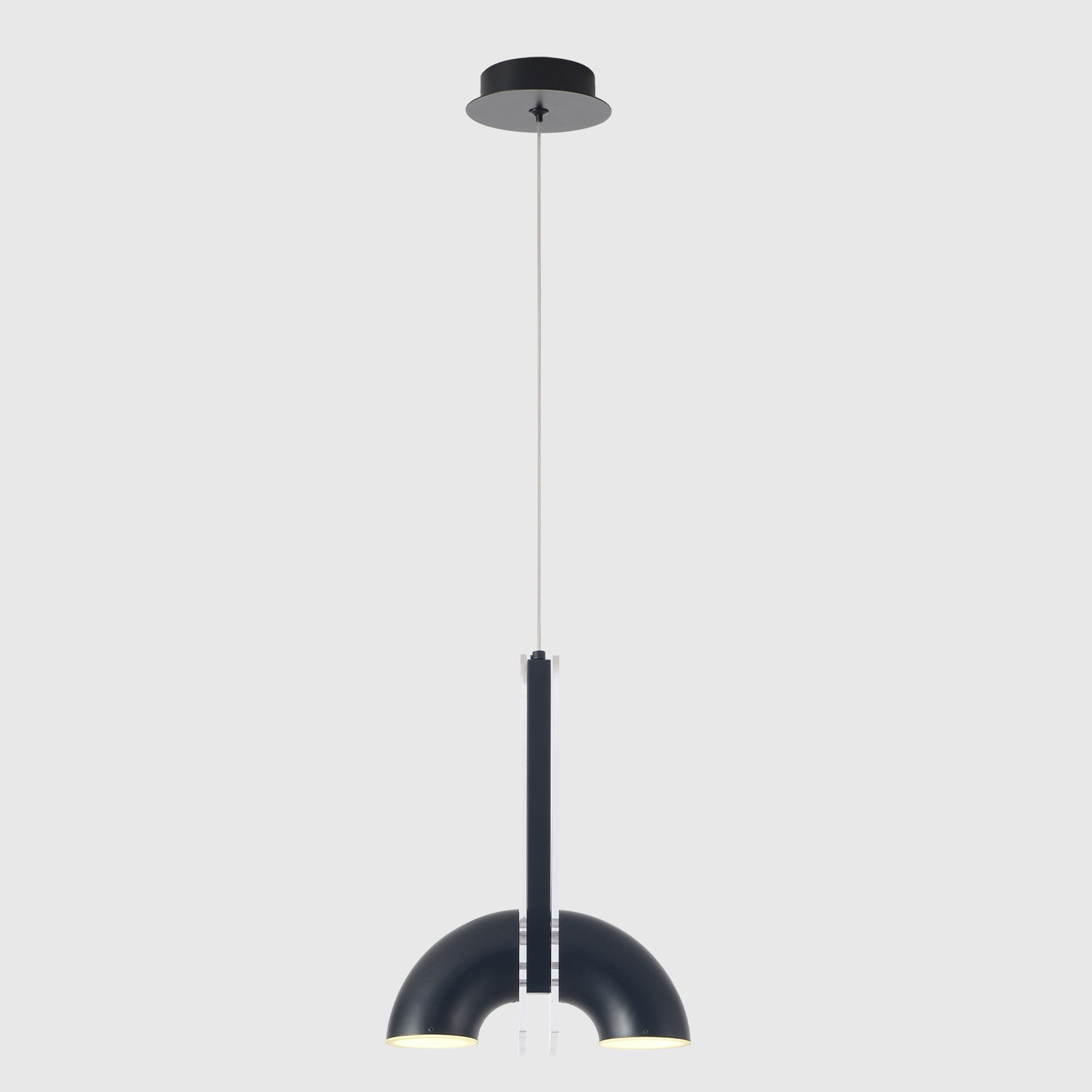 Светильник подвесной Crystal Lux ELEMENT SP12W LED BLACK