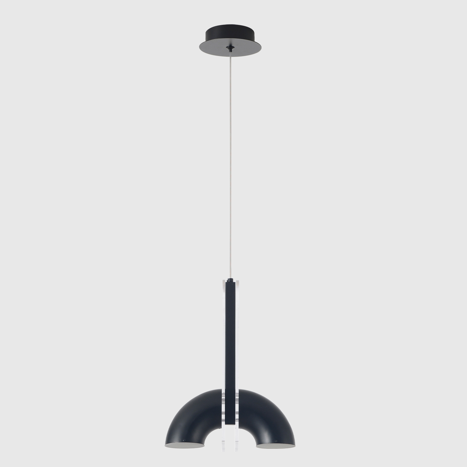 Светильник подвесной Crystal Lux ELEMENT SP12W LED BLACK