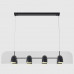 Светильник подвесной Crystal Lux ELEMENT SP48W LED BLACK