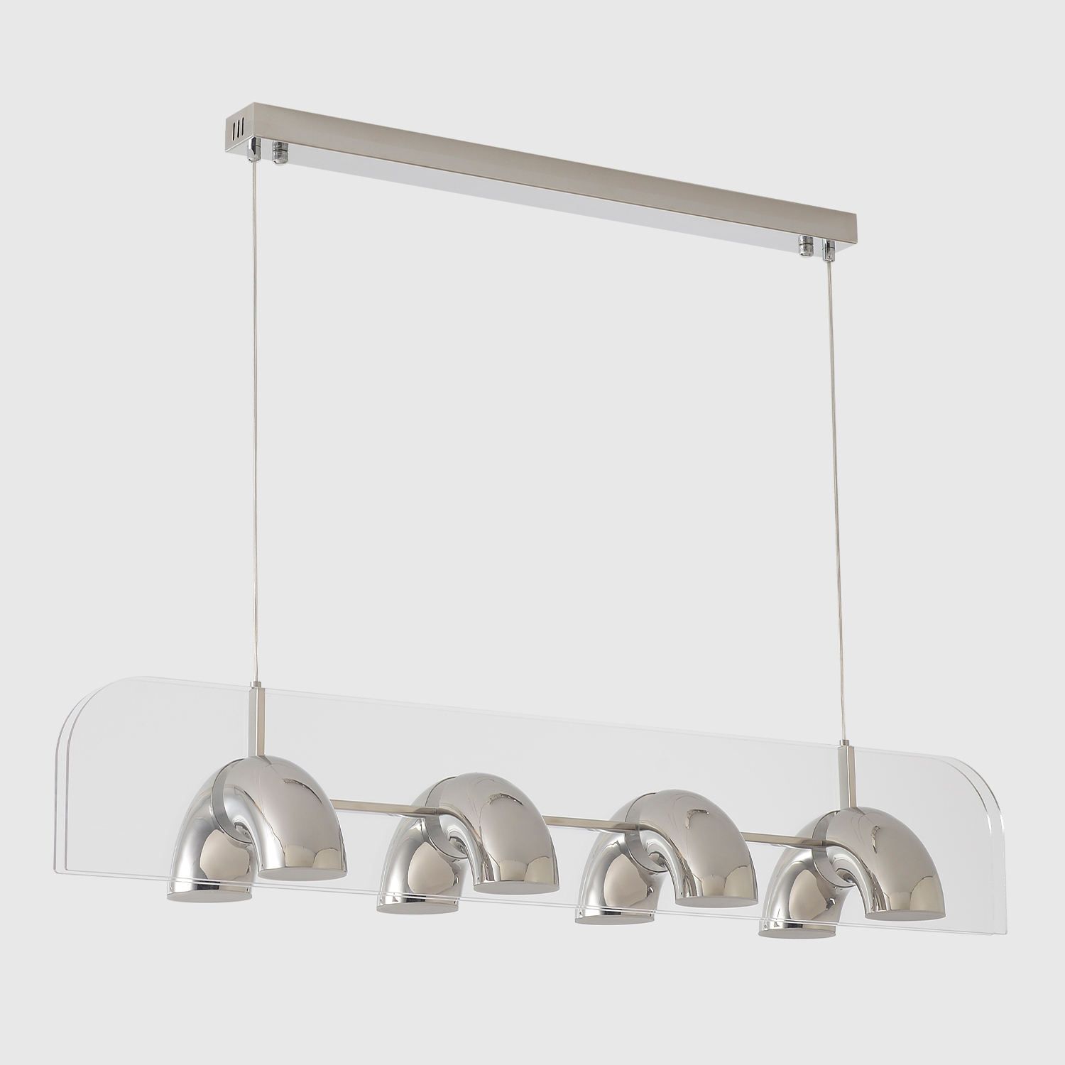 Светильник подвесной Crystal Lux ELEMENT SP48W LED CHROME