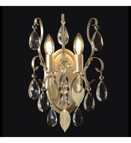 Бра Crystal Lux ESMIRALDA AP2 GOLD Бра Crystal Lux ESMIRALDA AP2 GOLD