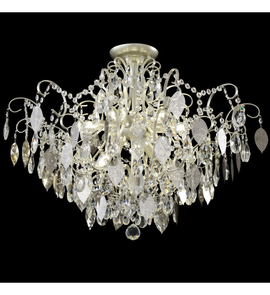 Светильник потолочный Crystal Lux ESMIRALDA PL9 SILVER Светильник потолочный Crystal Lux ESMIRALDA PL9 SILVER