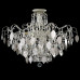 Светильник потолочный Crystal Lux ESMIRALDA PL9 SILVER