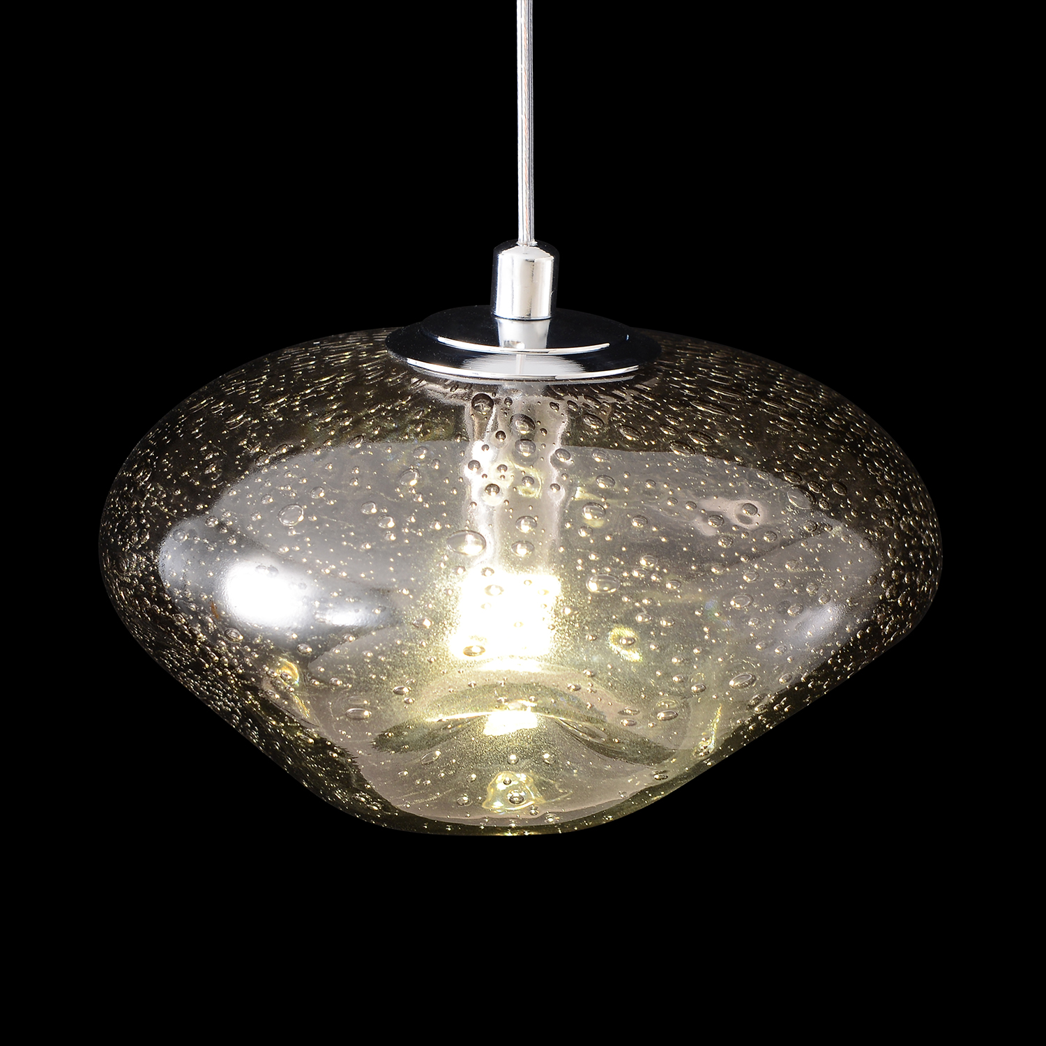 Светильник подвесной Crystal Lux FORMLESS SP1 SMOKE