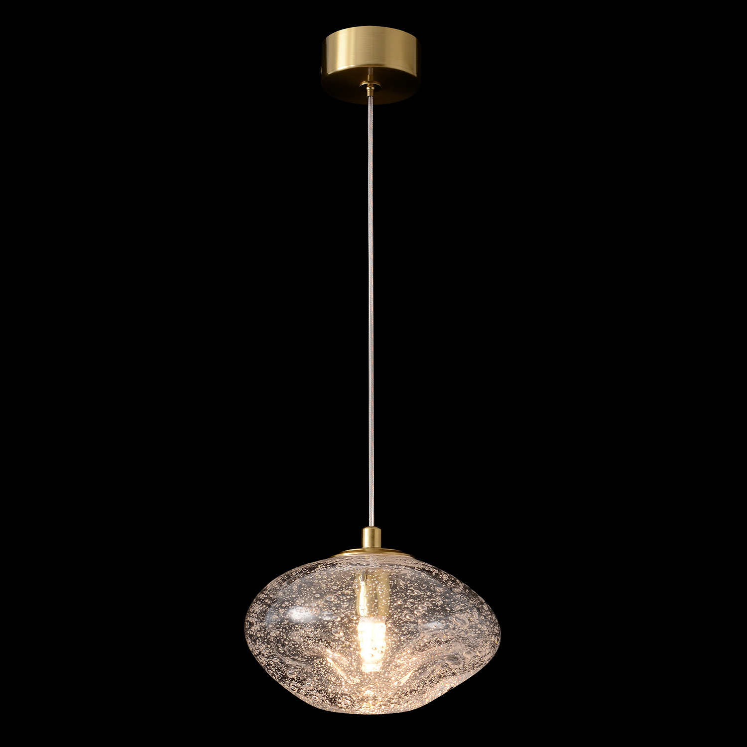 Светильник подвесной Crystal Lux FORMLESS SP1 TRANSPARENT