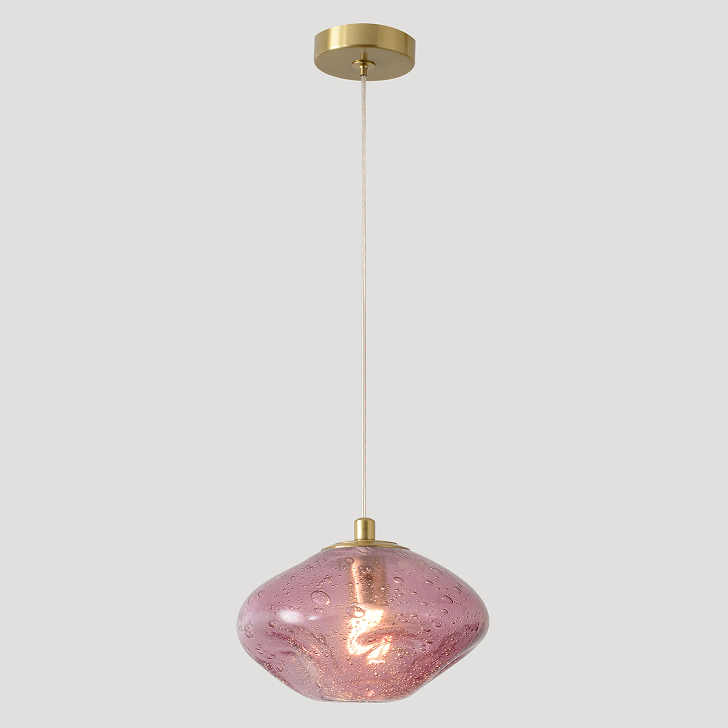 Светильник подвесной Crystal Lux FORMLESS SP1 VINO