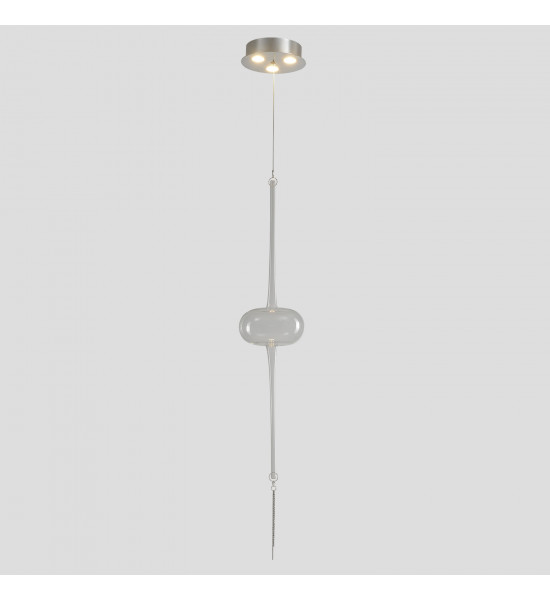Подвесной светильник Crystal Lux GLASS SP3W LED CHROME