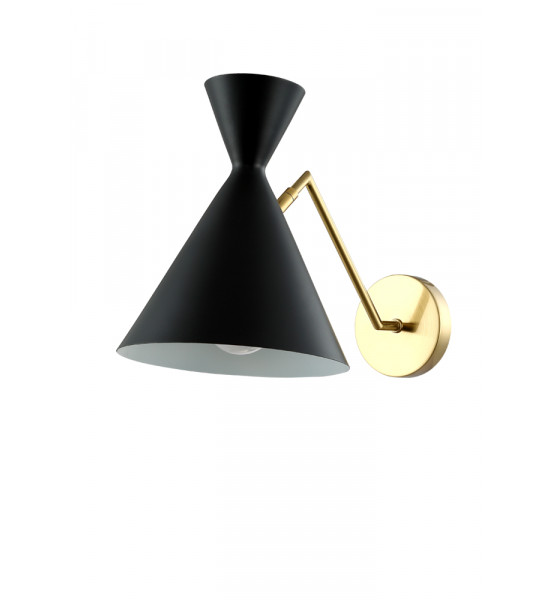 Бра Crystal Lux JOVEN AP1 GOLD/BLACK Бра Crystal Lux JOVEN AP1 GOLD/BLACK