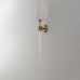 Бра Crystal Lux LUMINOUS AP1 BRASS