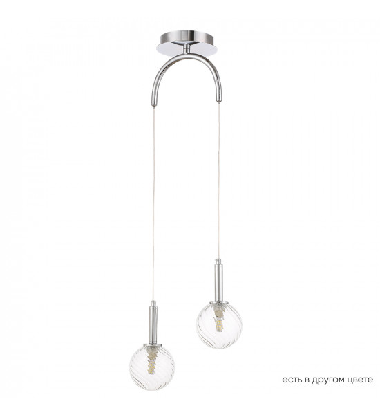 Светильник подвесной Crystal Lux LUXURY SP2 CHROME