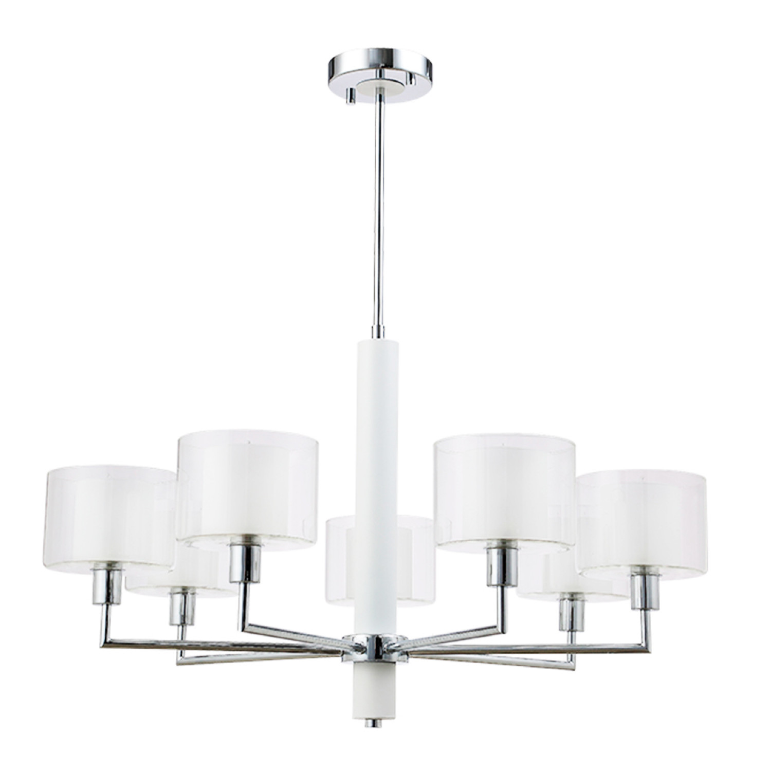 Люстра Crystal Lux MAESTRO SP-PL7 CHROME