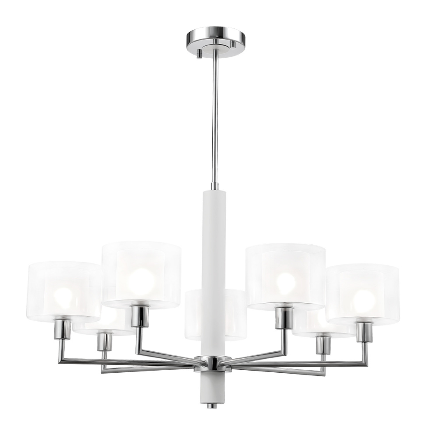 Люстра Crystal Lux MAESTRO SP-PL7 CHROME