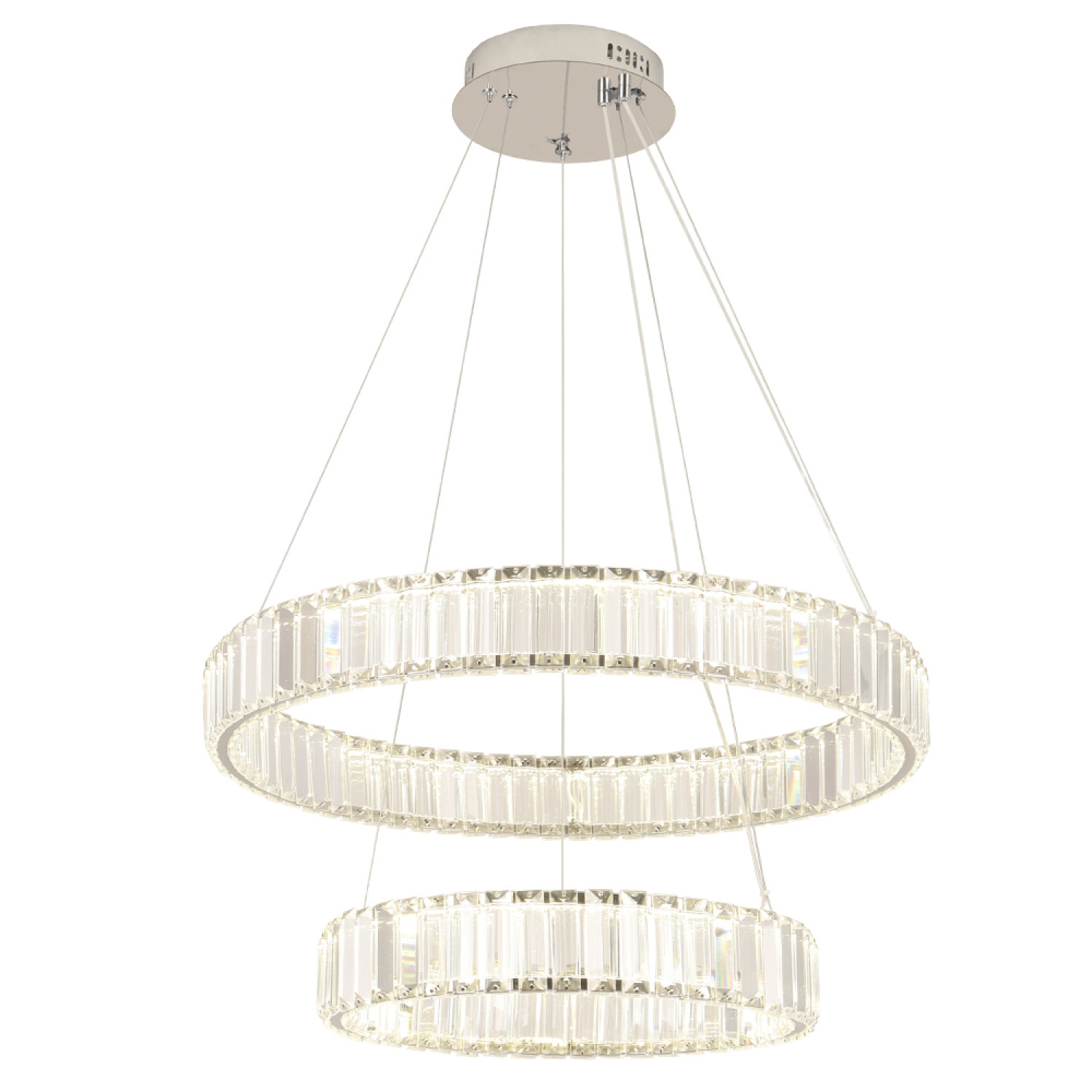 Люстра Crystal Lux MUSIKA SP100W LED CHROME