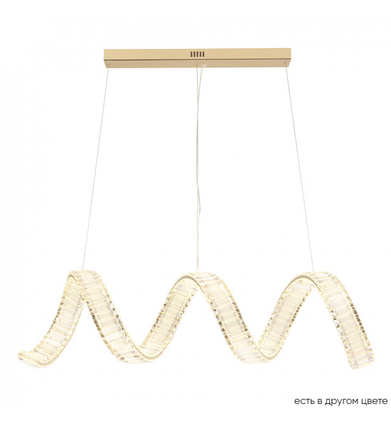 Люстра Crystal Lux MUSIKA SP100W LED L1200 GOLD Люстра Crystal Lux MUSIKA SP100W LED L1200 GOLD