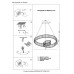 Люстра Crystal Lux MUSIKA SP120W LED CHROME