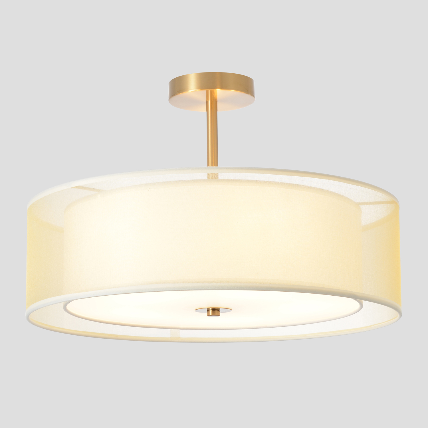 Светильник потолочный Crystal Lux MYSTERY PL5 BRASS