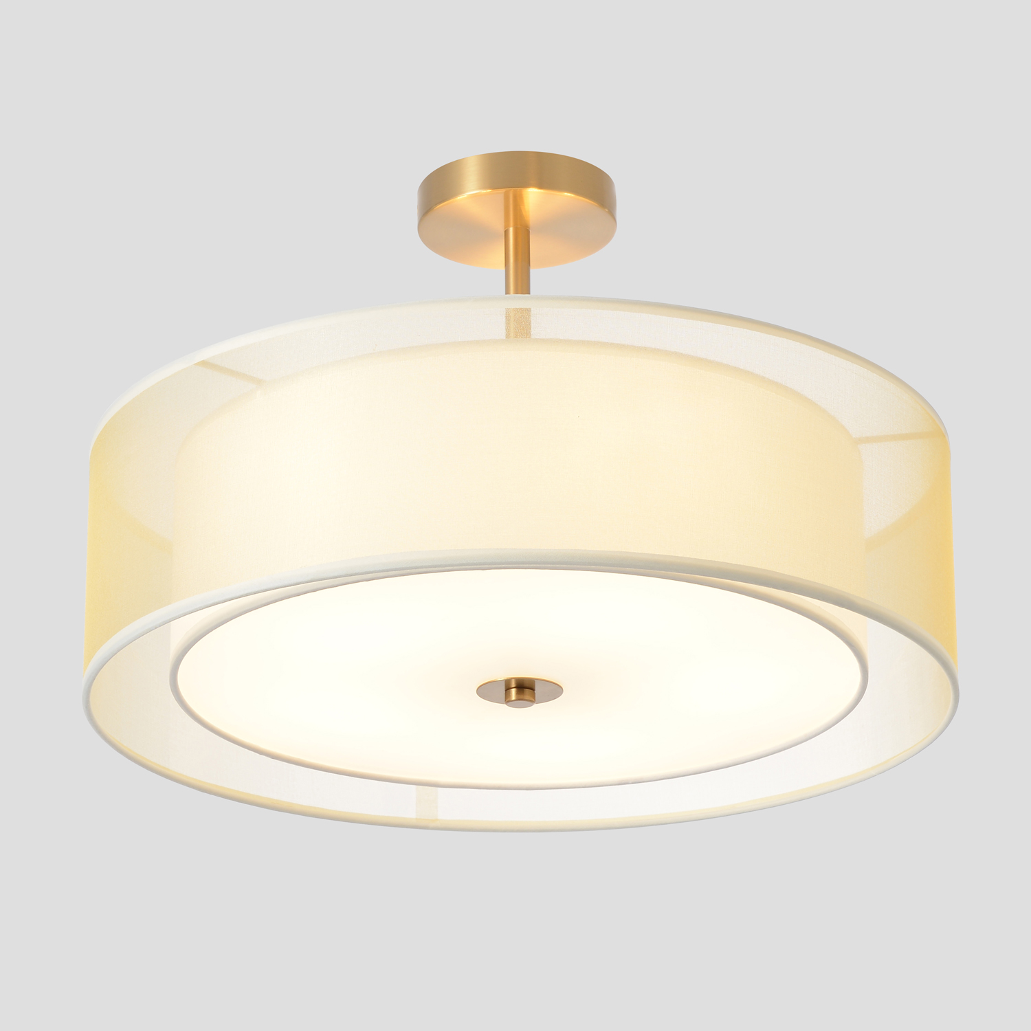 Светильник потолочный Crystal Lux MYSTERY PL5 BRASS