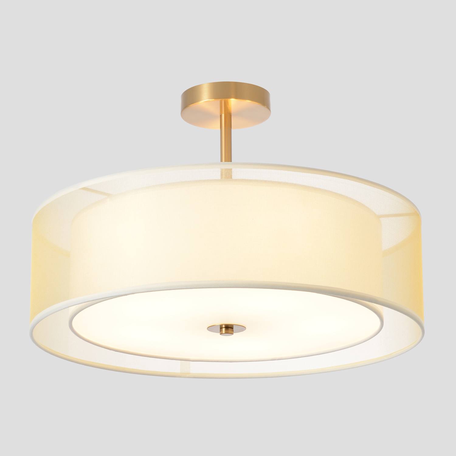 Светильник потолочный Crystal Lux MYSTERY PL5 BRASS