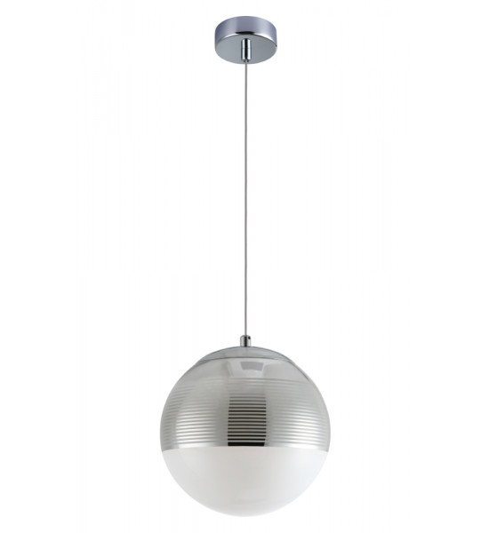 Светильник подвесной Crystal Lux OPTIMA SP1 CHROME D200 Светильник подвесной Crystal Lux OPTIMA SP1 CHROME D200
