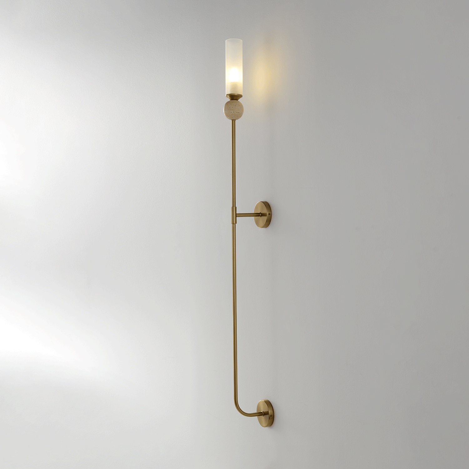 Бра Crystal Lux SIMPLY AP1.2 BRASS